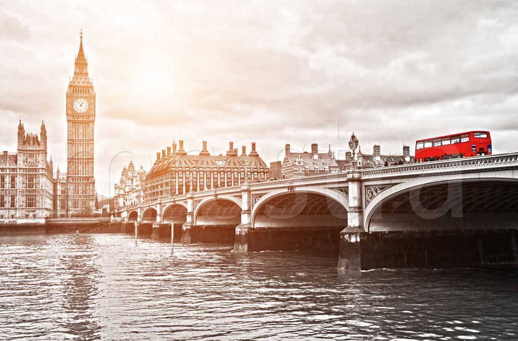 Фотообои Светлые краски Лондона